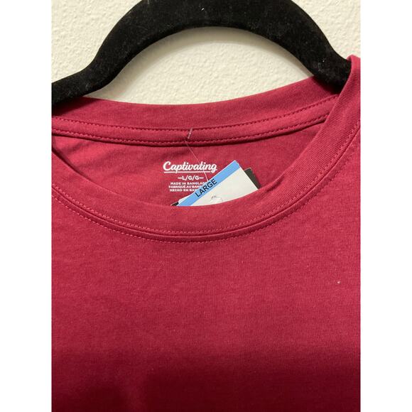 NWT Captivating NCAA Virginia Tech Hokies Pocket T-Shirt Sz L $36 MSRP - Picture 3 of 4